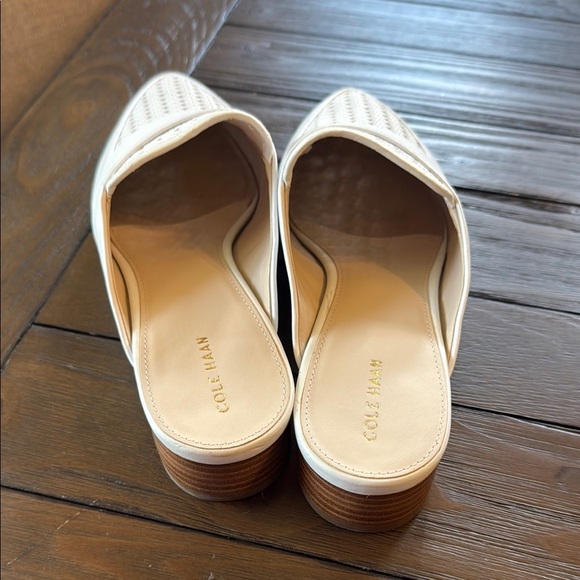 COLE HAAN Leather Mules New - Picture 6 of 9